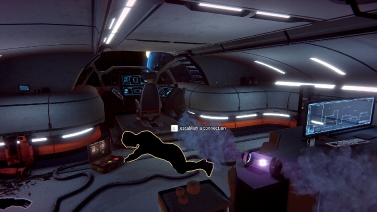 spacious spaceship